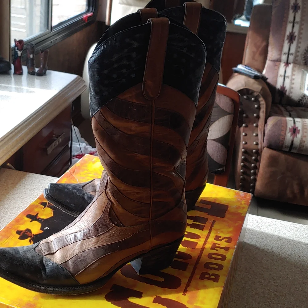 Lane Women's Western Old Glory Boots Size 9.5B - Picture 3 of 12